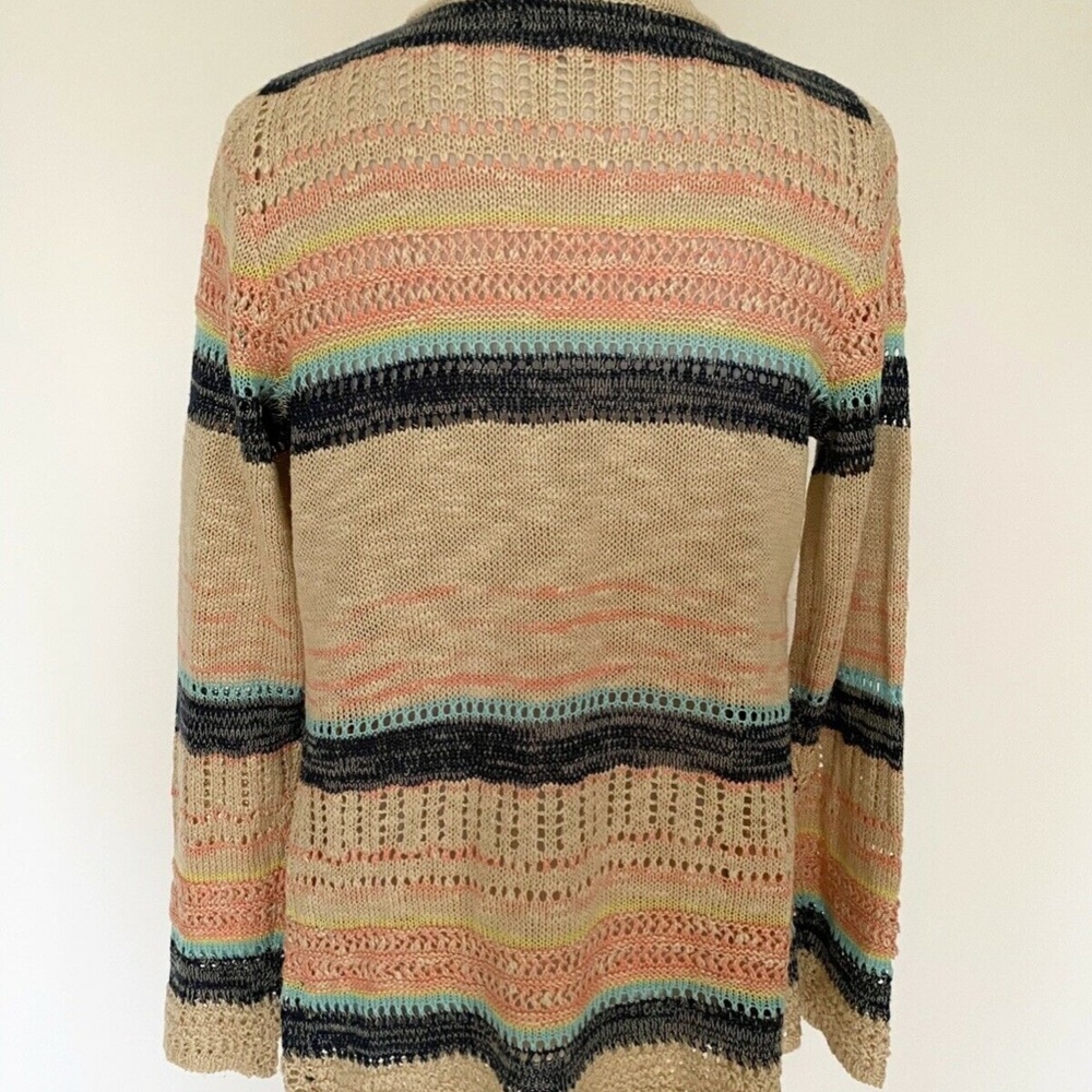 Francescas Stripe Open Front Drape Stripe Light - image 4